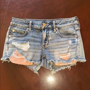 Jean shorts